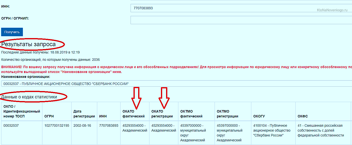 Окато и октмо: различия и сходства