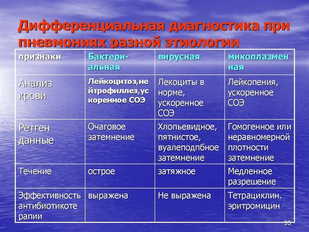 Чем отличается воспаление легких от бронхита - отличительный признаки и симптомы