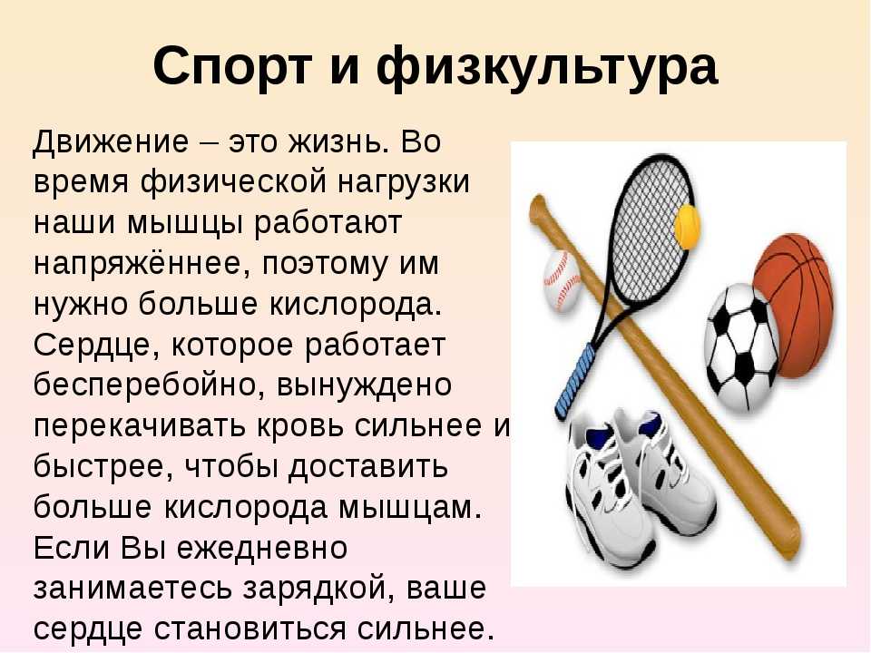 Что такое спорт и физическая культура: различия и особенности