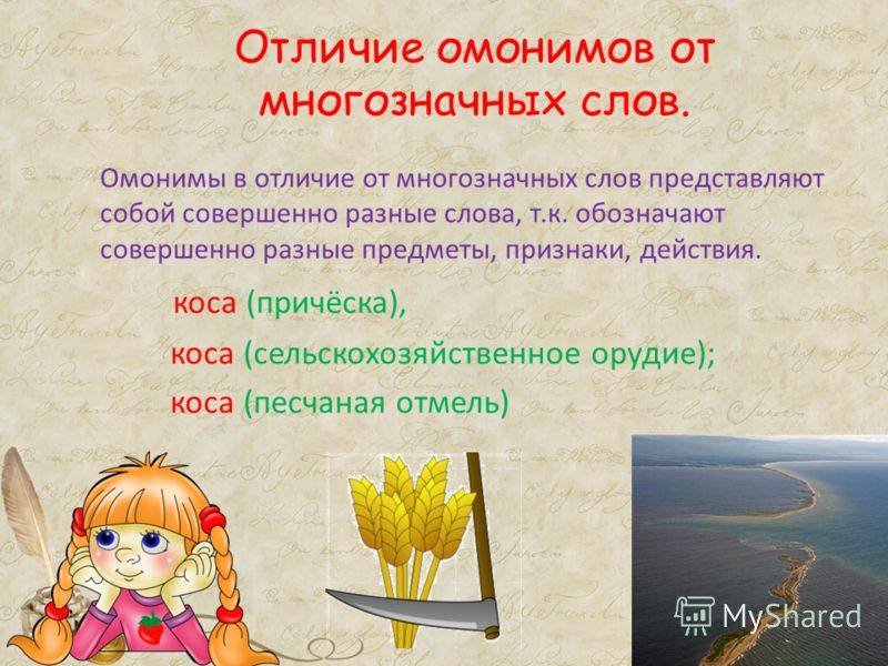 Многозначные слова – что это, как их находить в словаре и не путать с омонимами