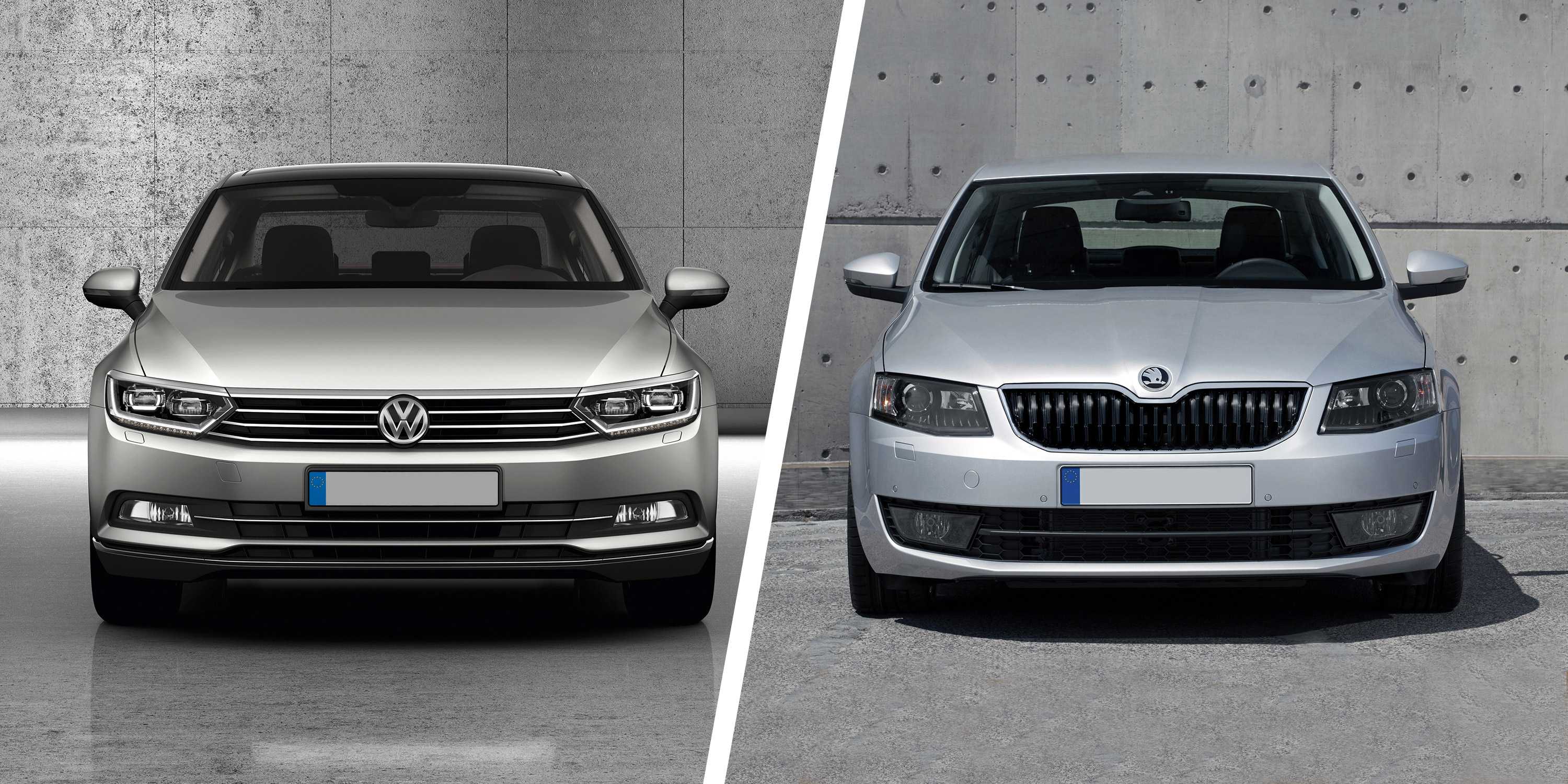 Какой автомобиль выбрать skoda octavia или volkswagen passat