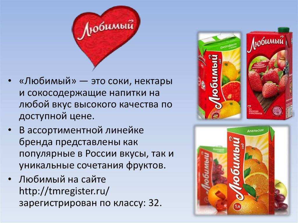 Сок и нектар: разница и сходства