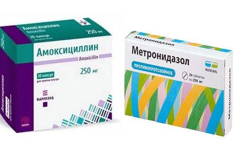 Схема лечения хеликобактер пилори антибиотиками