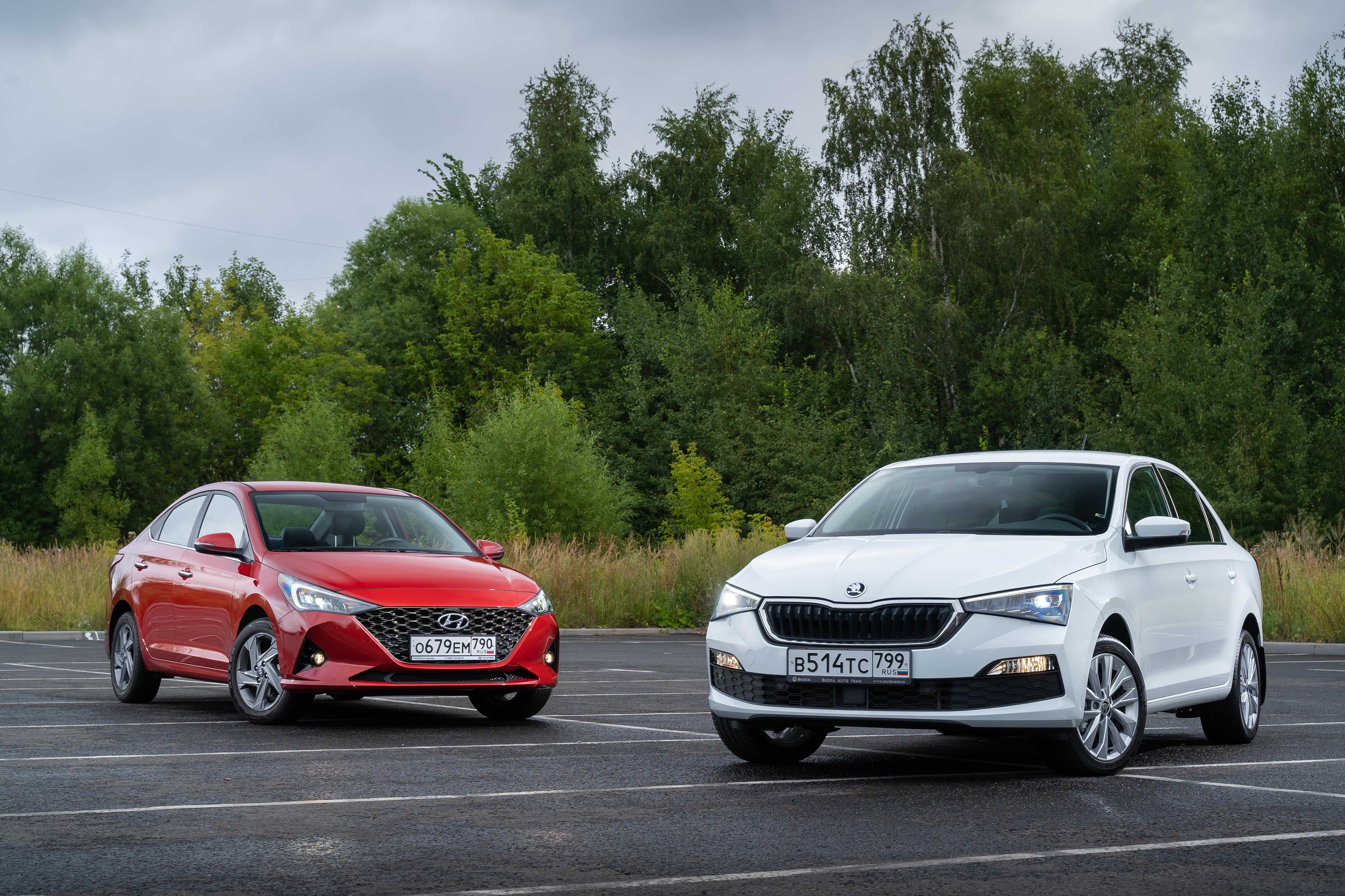 Сравнение skoda rapid с другими авто