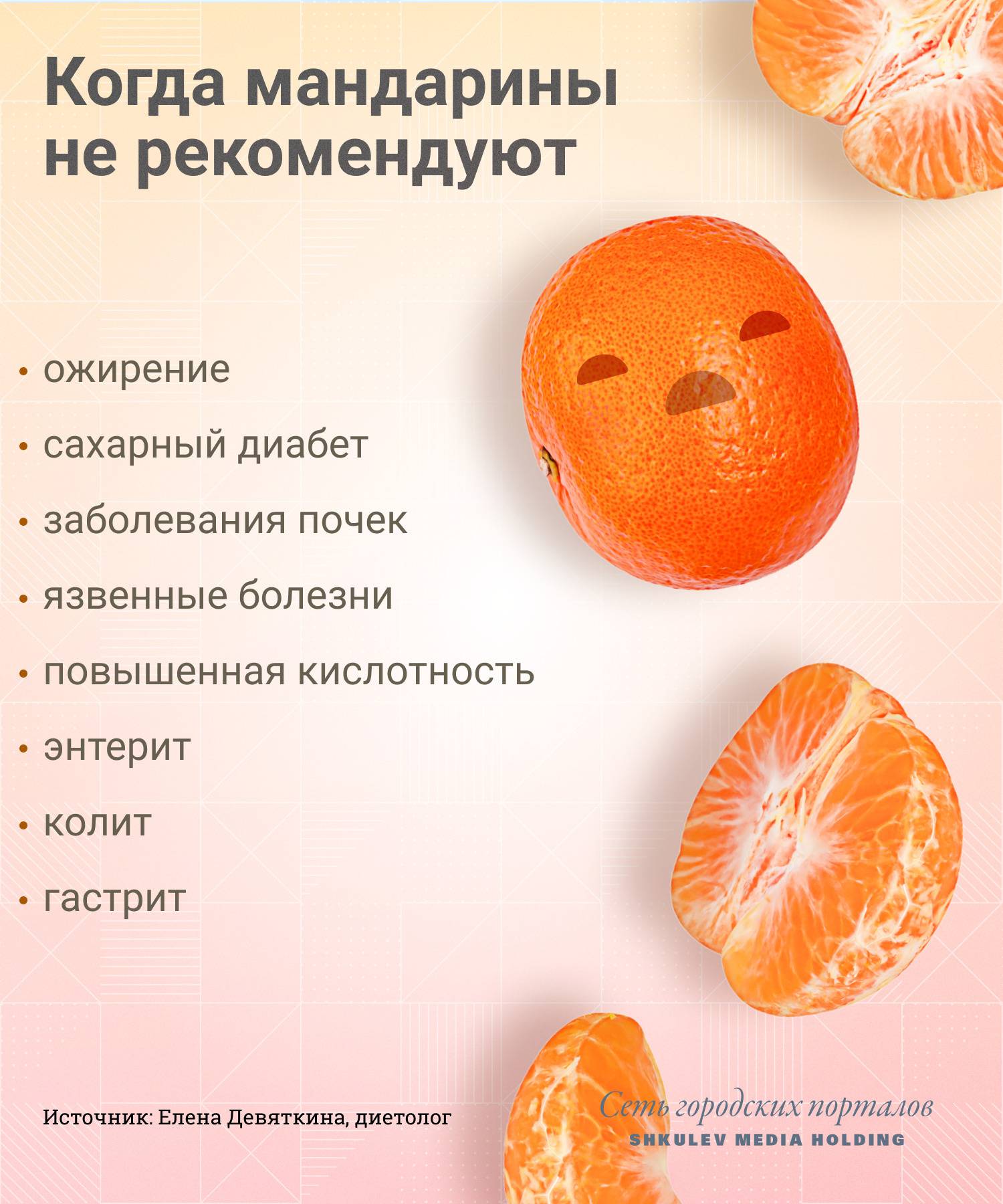 Клементины - что за фрукт, где растёт, польза и вред