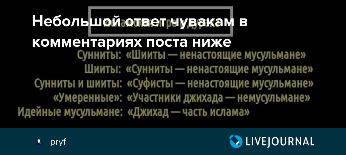 Сунниты и шииты: из-за чего они поссорились на самом деле