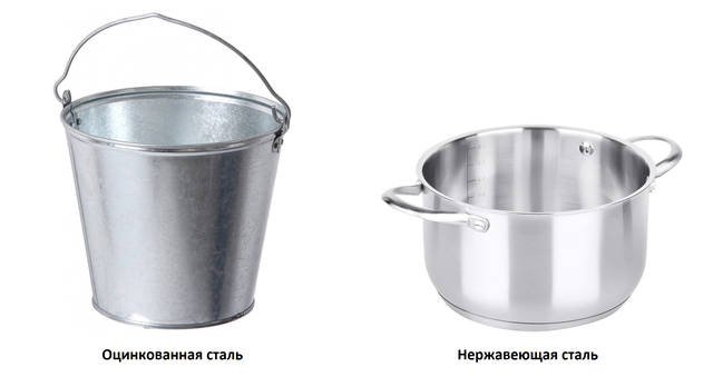 В чем отличие пищевой и технической нержавеющей стали