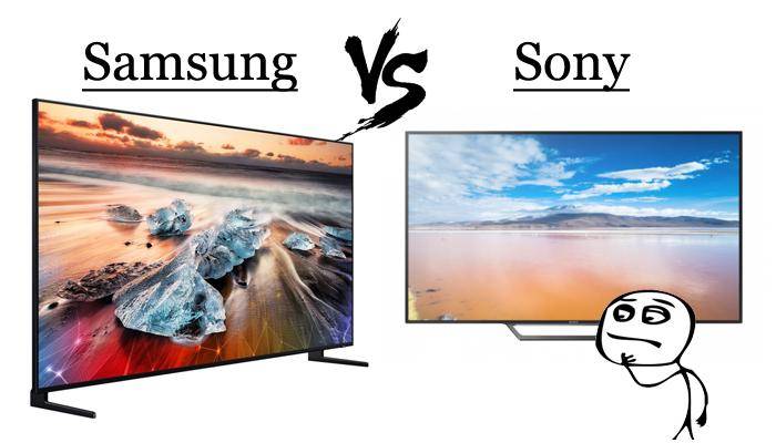 Телевизор sony или samsung что выбрать лучше