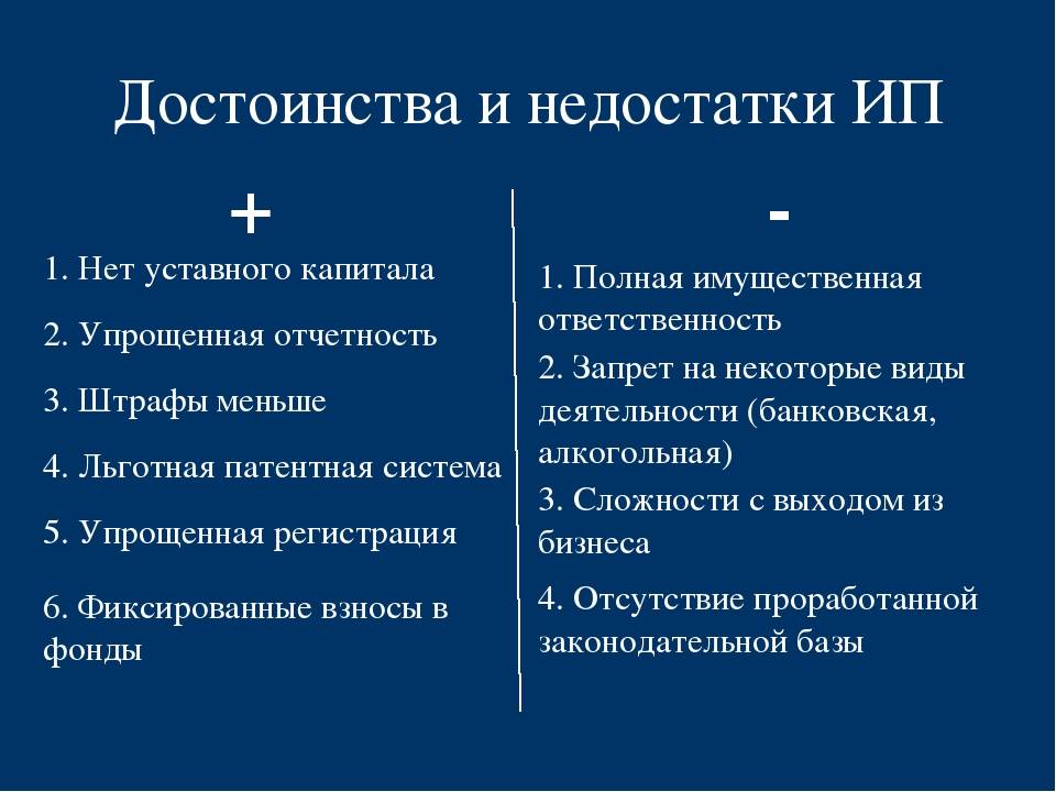 Чем отличается ип от ооо?