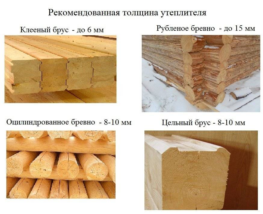 Отличия разных древесных пород