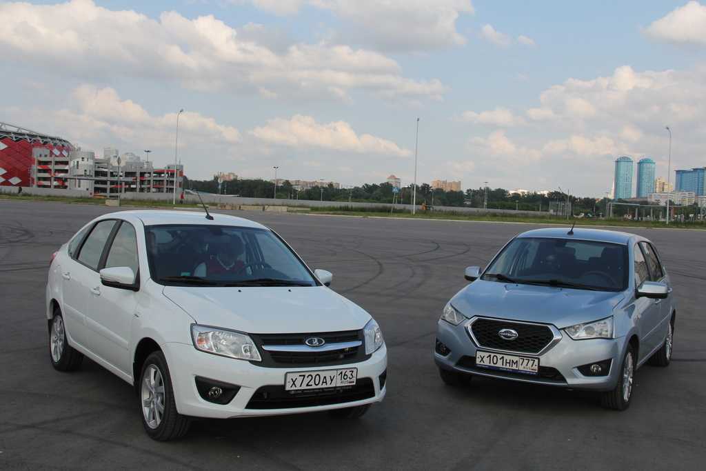 Сравнение datsun on-do и lada granta