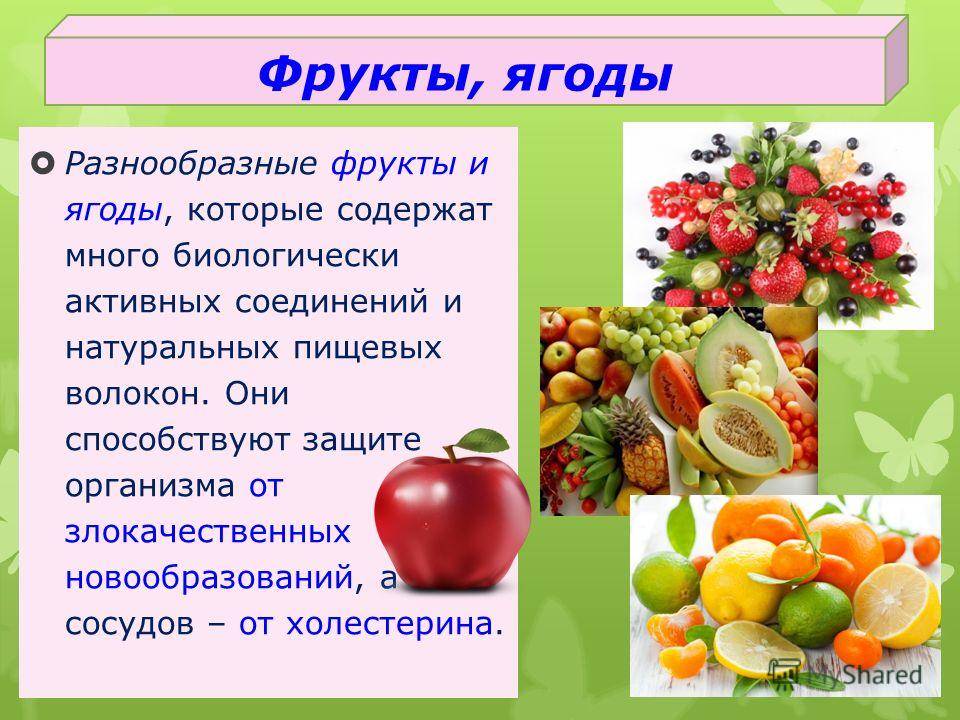 Чем отличаются фрукты от овощей: в чем разница и сравнение с ягодами