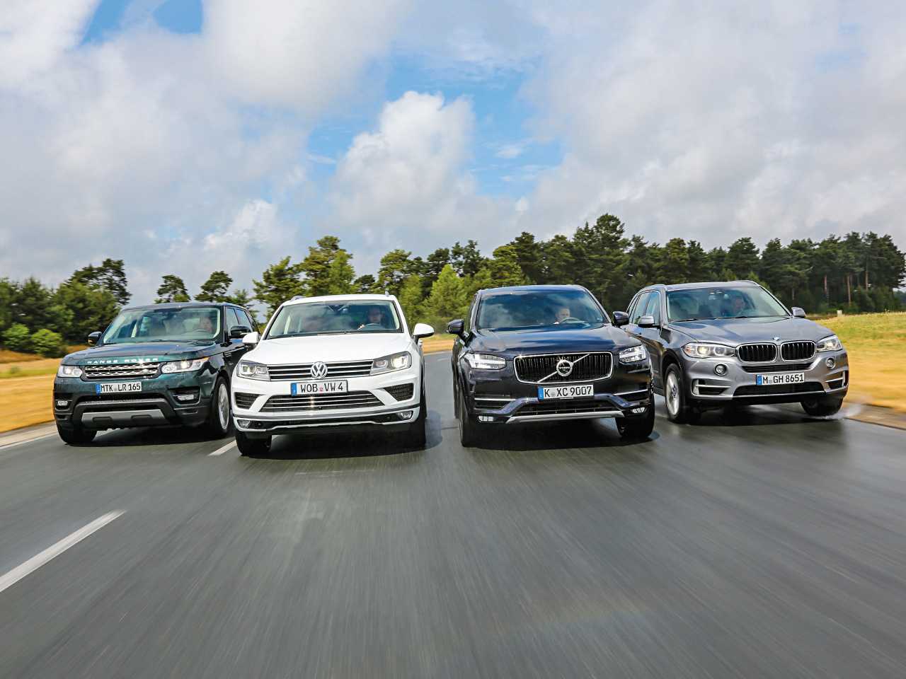 Volvo xc90 d5 r-design vs bmw x5 xdrive30d comparison review