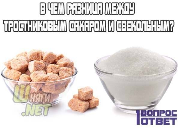 В чем разница между белым и коричневым сахаром: мифы и реальность