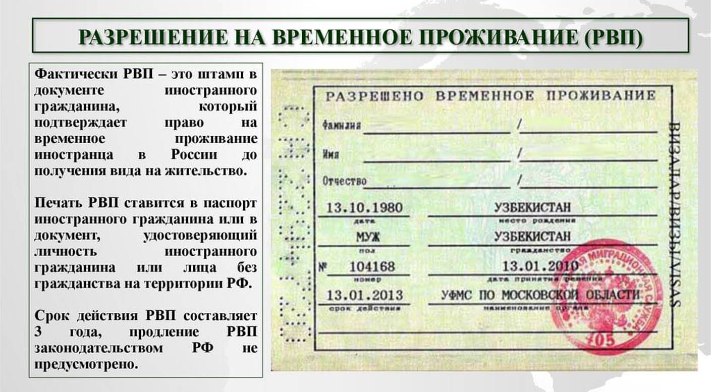 Упрощения с 1 ноября 2019 года. для рвп и внж