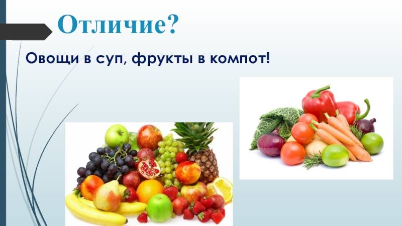 Фрукты определение для детей. чем отличаются ягоды от фруктов: особенности и отличия