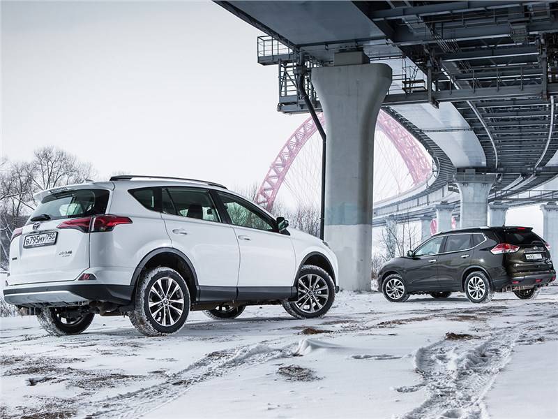 Какой авто лучше: toyota rav4 или nissan x-trail?