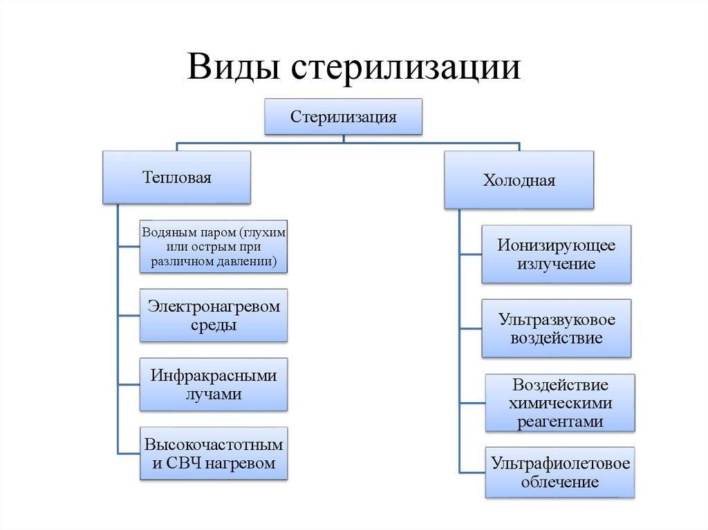 Разница между стерилизацией и дезинфекцией - бизнес 2024