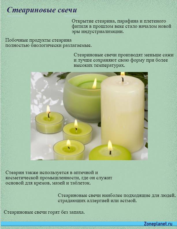 Что лучше воск или парафин для свечей? - интернет-журнал "дом и быт"