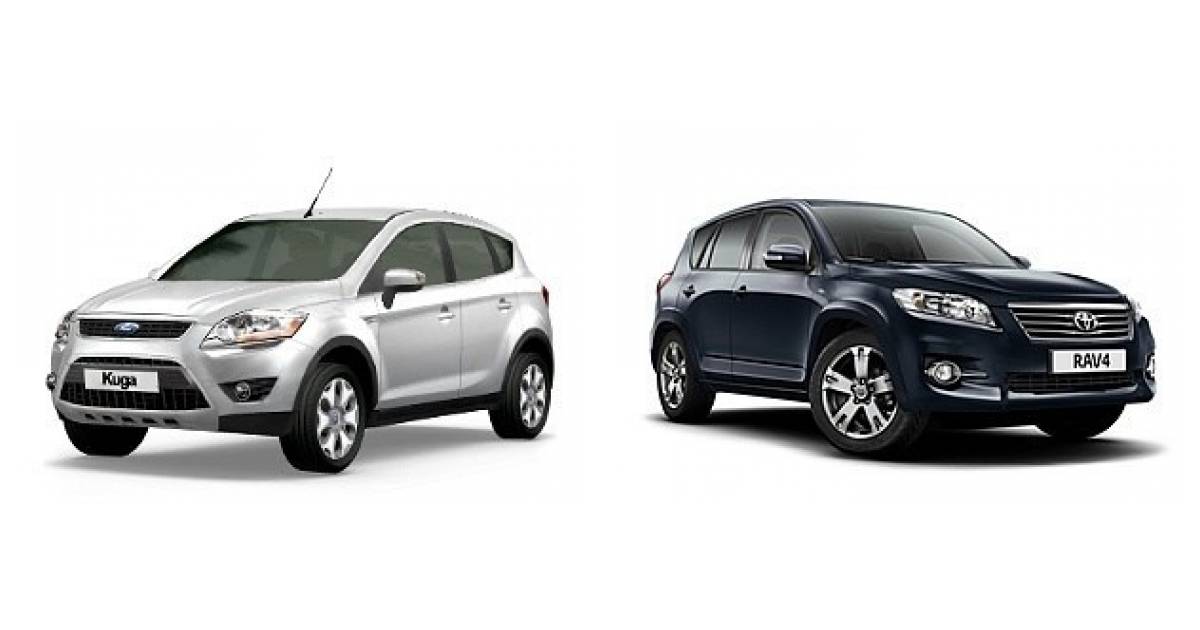 Сравнение ford kuga и toyota rav4. что лучше?