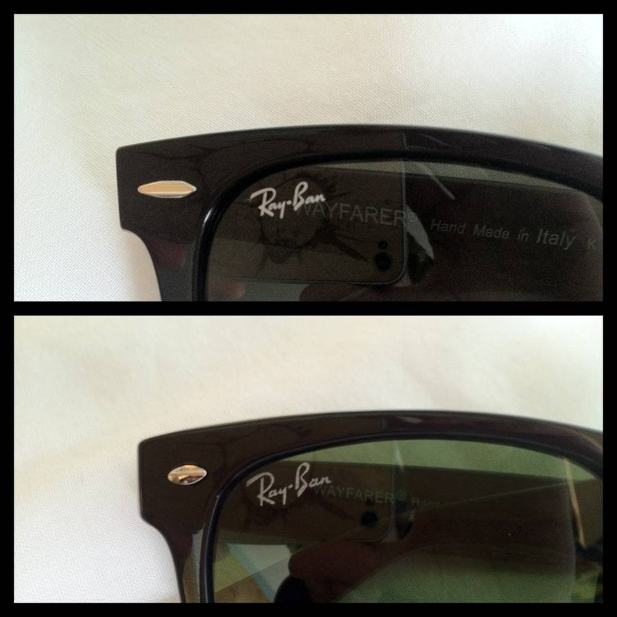 Как отличить оригинальные очки ray-ban от подделки - "как?" - 1000 и 1 ответ