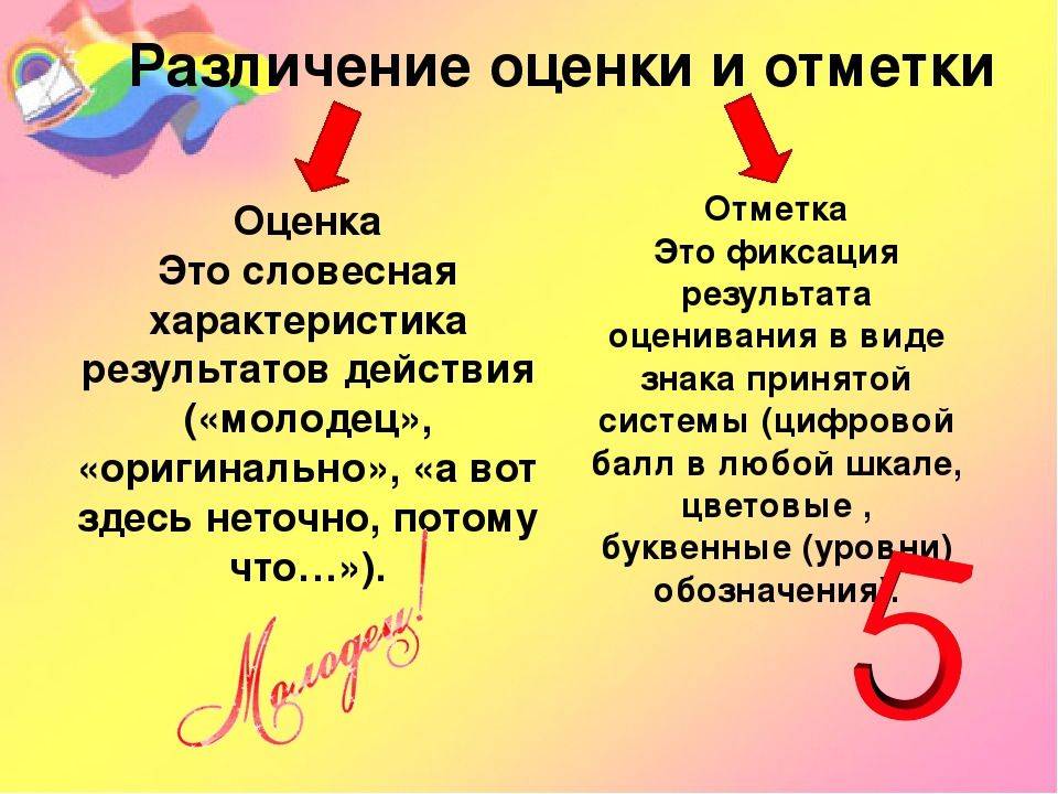В чем разница между оценкой и отметкой в педагогике: понимание и использование
