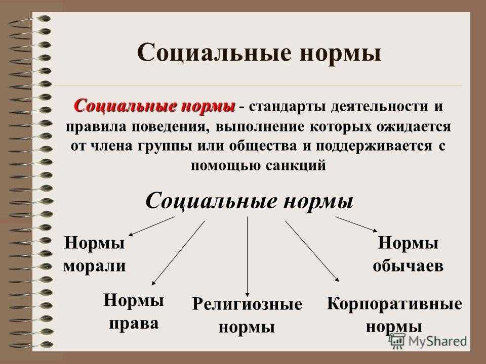 Право и социальные нормы..