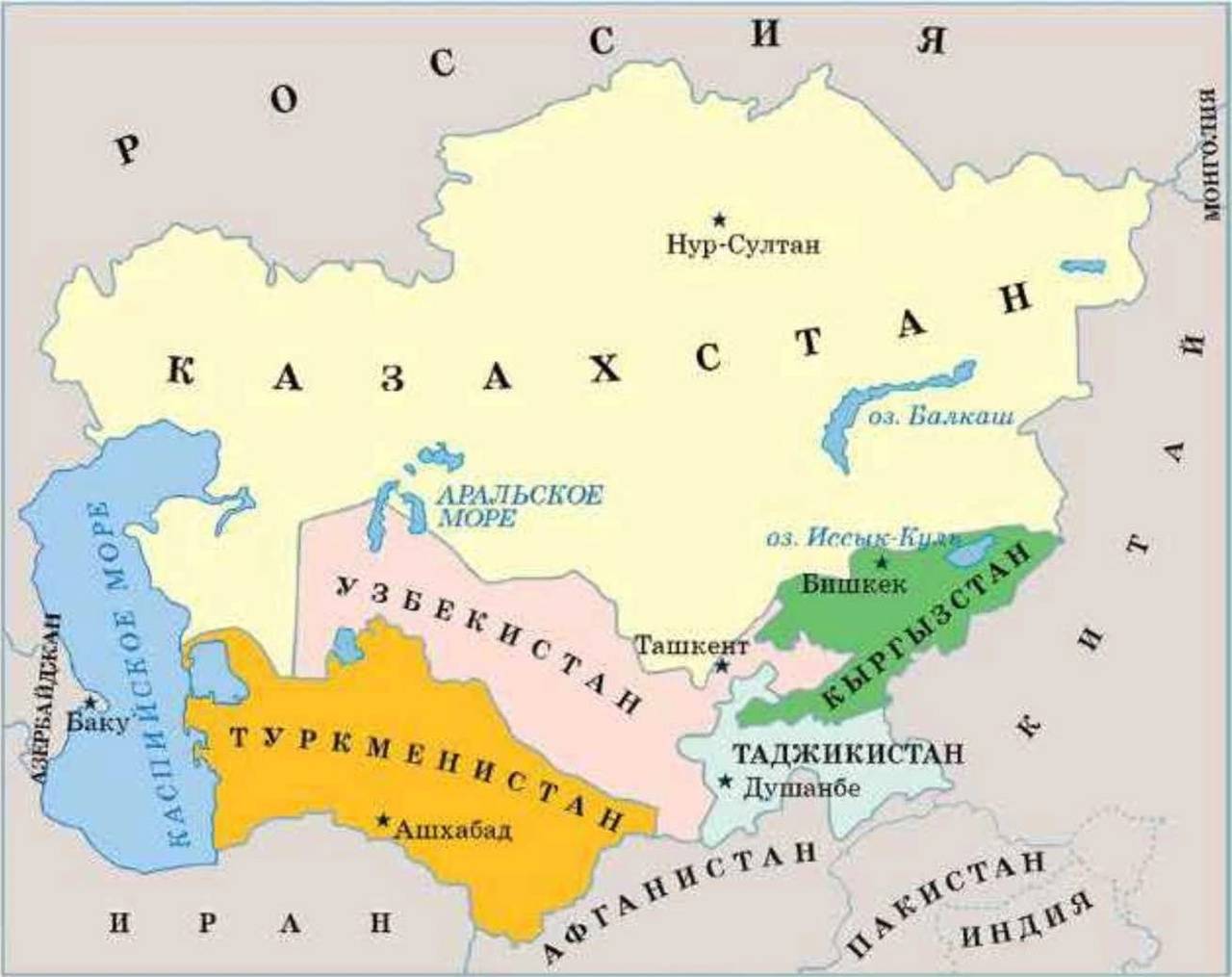 Состав регионов азии и их сравнительная характеристика