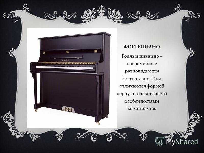 Рояль и пианино: чем они отличаются и что у них общего