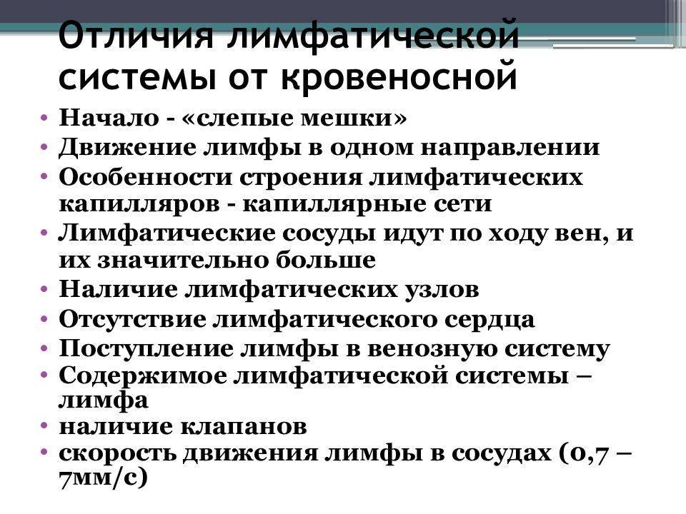 Сравните строение и функции кровеносной и лимфатической систем. в чём их сходство и различия? - univerkov - образовательный сайт
