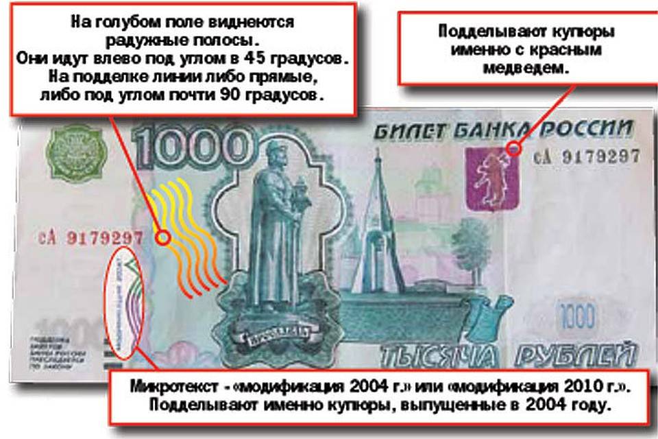 О признаках поддельных купюр рассказал эксперт управления наличного денежного обращения