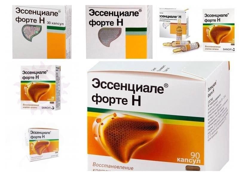 В чем отличие эссенциале форте от эссливер форте?