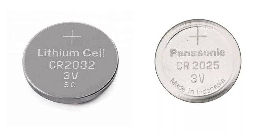Cr2025 vs cr2032 battery: the difference between?