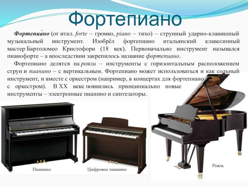 Разница между синтезатором и цифровым пианино, выбор инструмента.