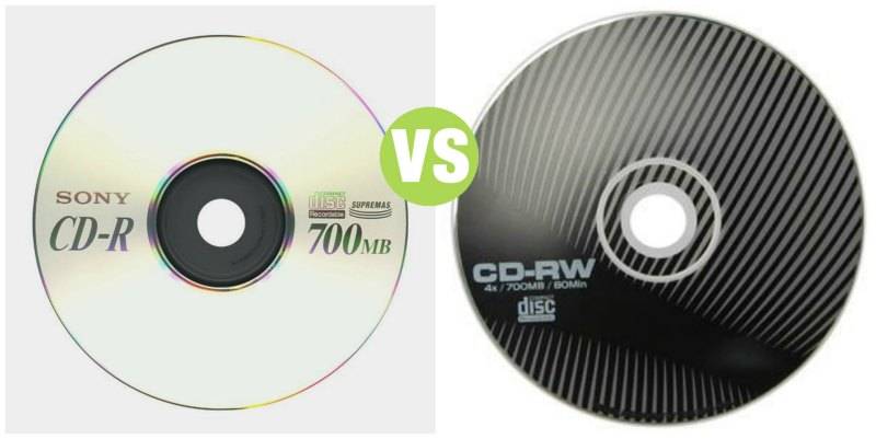 Отличия диска cd-rw от cd-r: какой выбрать?
