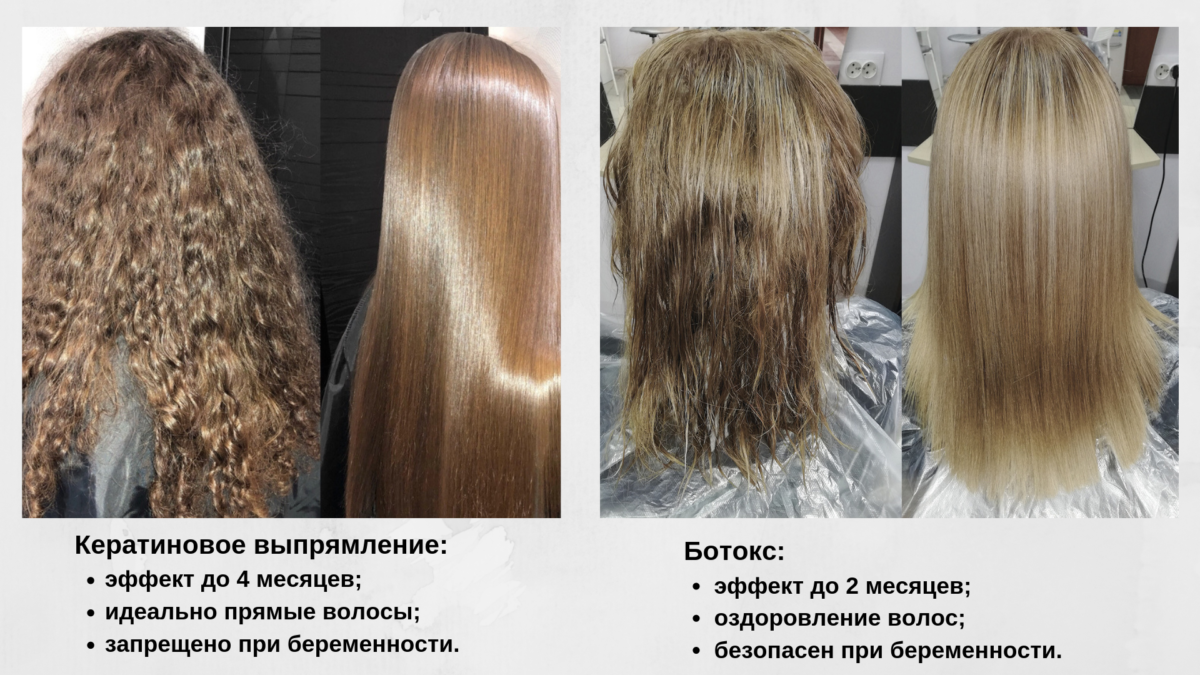 Ламинирование или кератиновое выпрямление