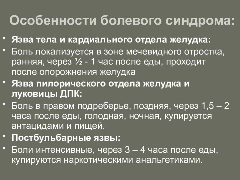 Чем отличается язва от гастрита