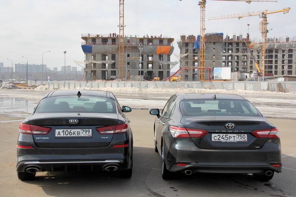 🚗сравнение киа оптима и тойота камри