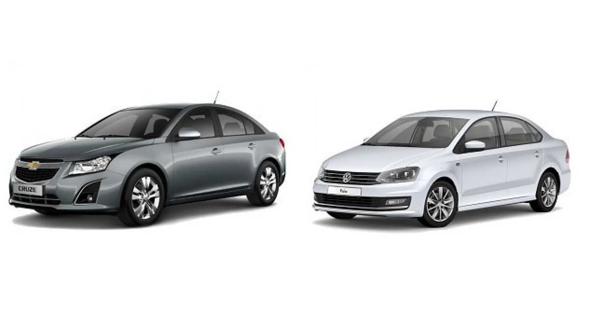 Chevrolet Cruze или Volkswagen Polo — какой автомобиль лучше взять?