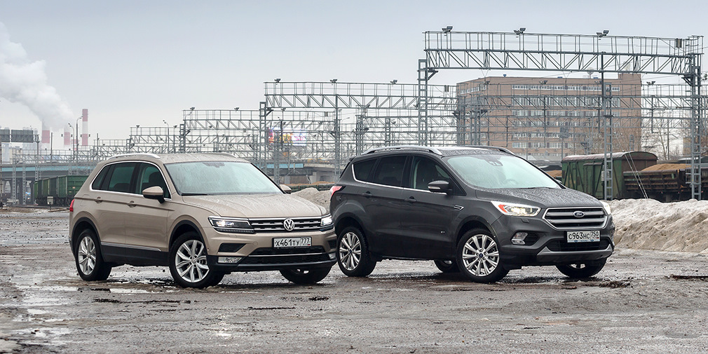 Сравнение ford kuga и volkswagen tiguan. что лучше?