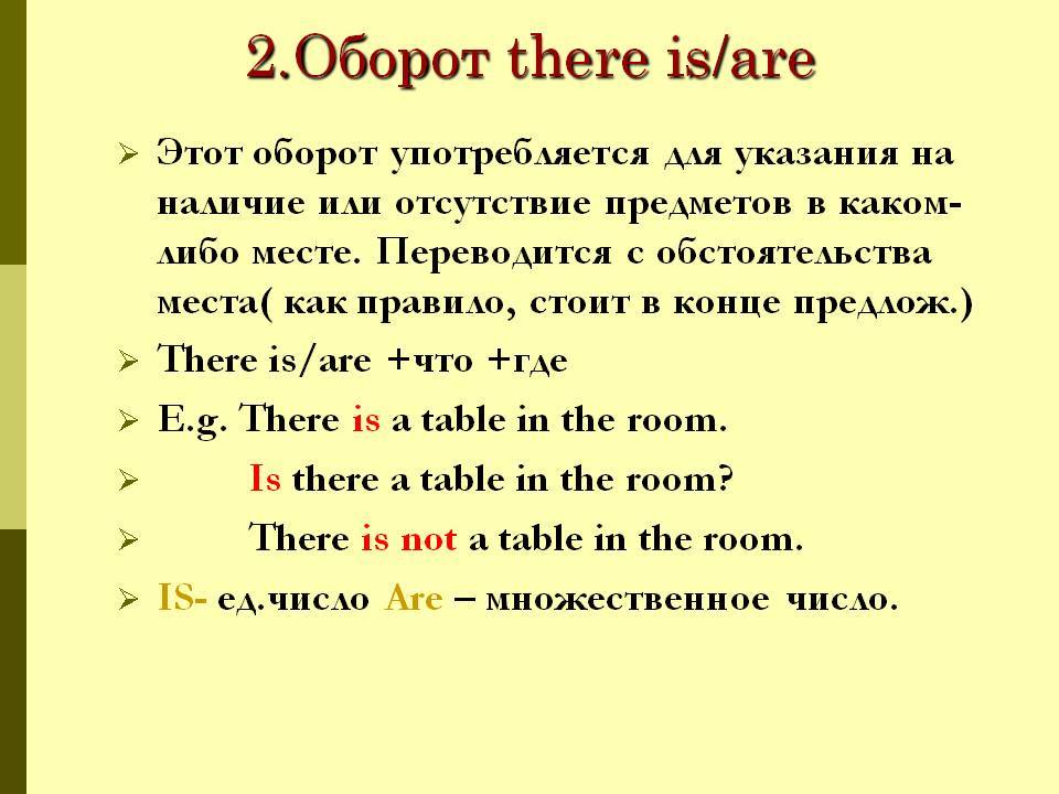Use of is, am, are – rules, examples (sentences) and exercises