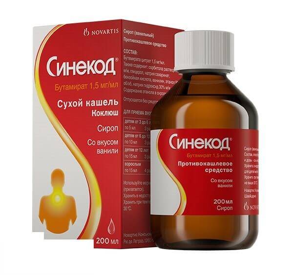 Какая форма Синекода эффективнее капли или сироп?