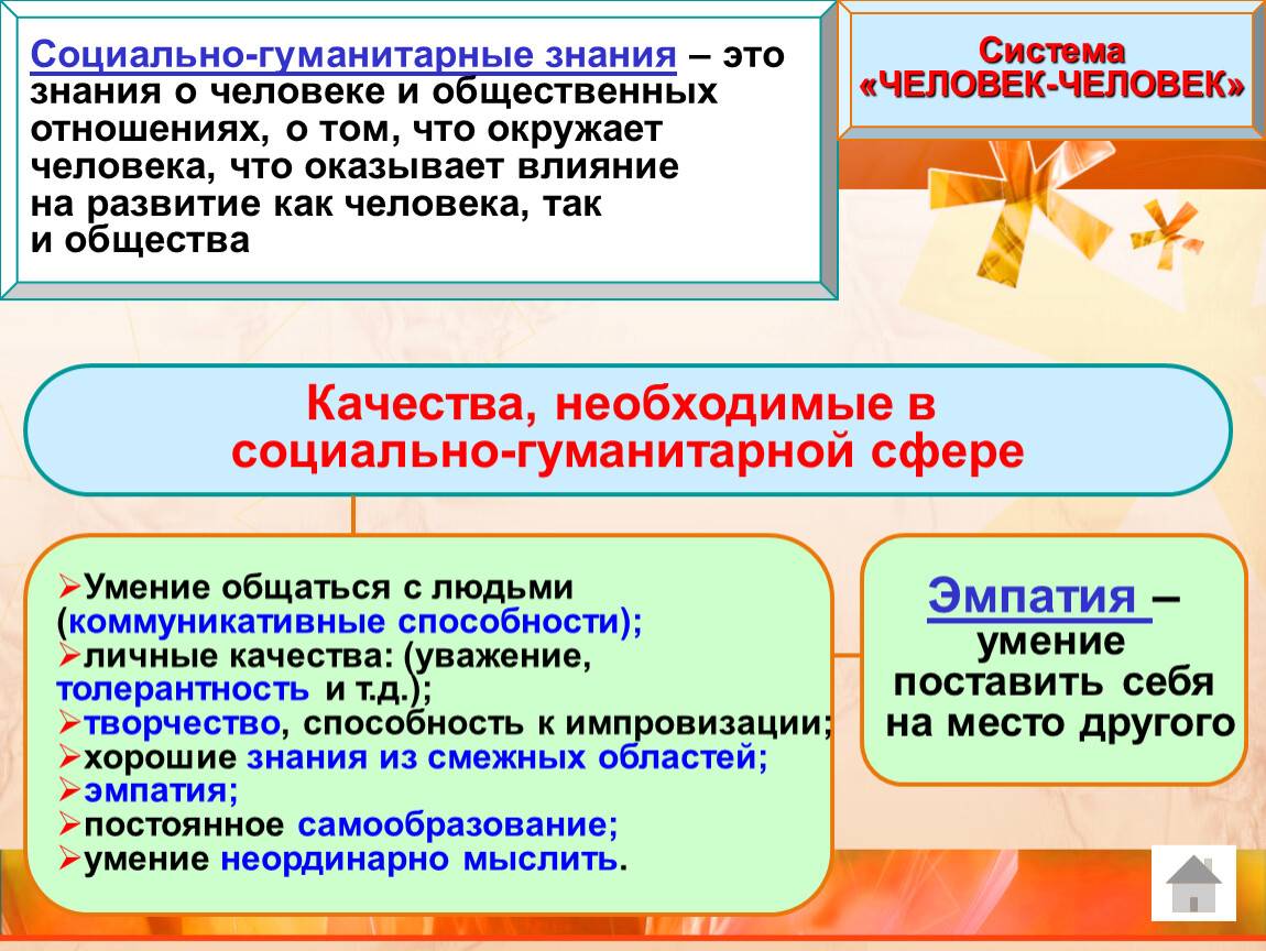 Различия между социальными и гуманитарными знаниями