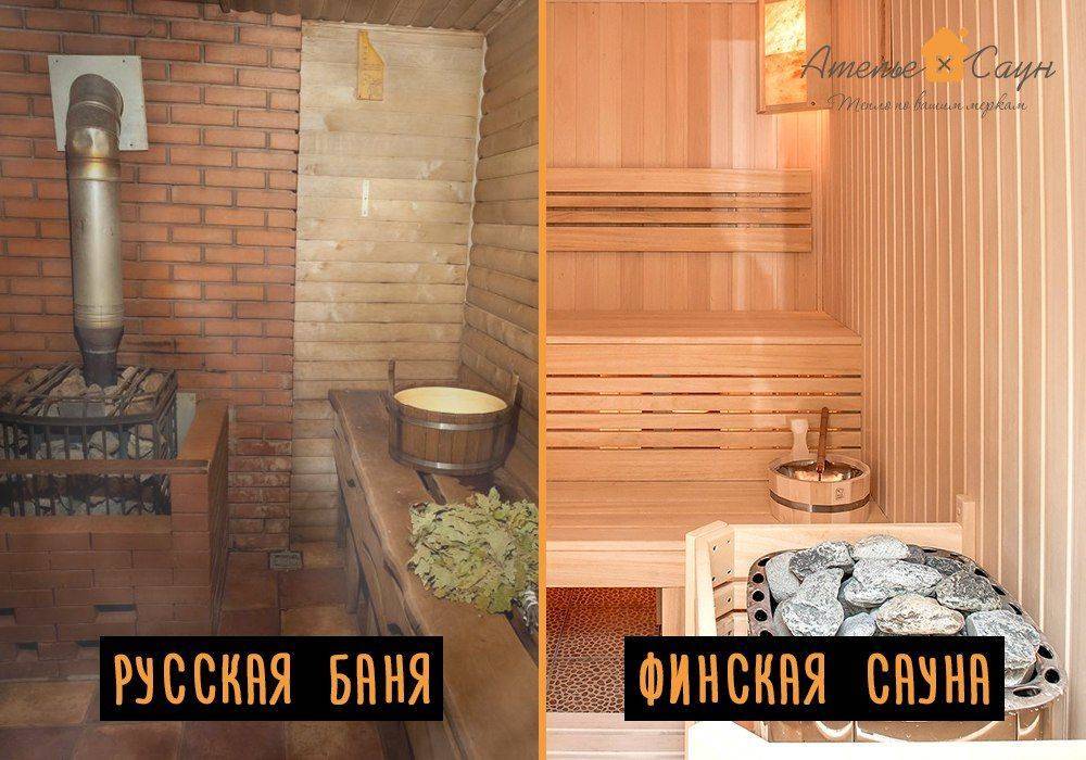 В чем отличия между баней и сауной, есть ли разница и краткое сравнение