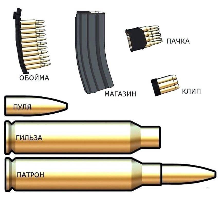 В чем разница между обоймой и магазином