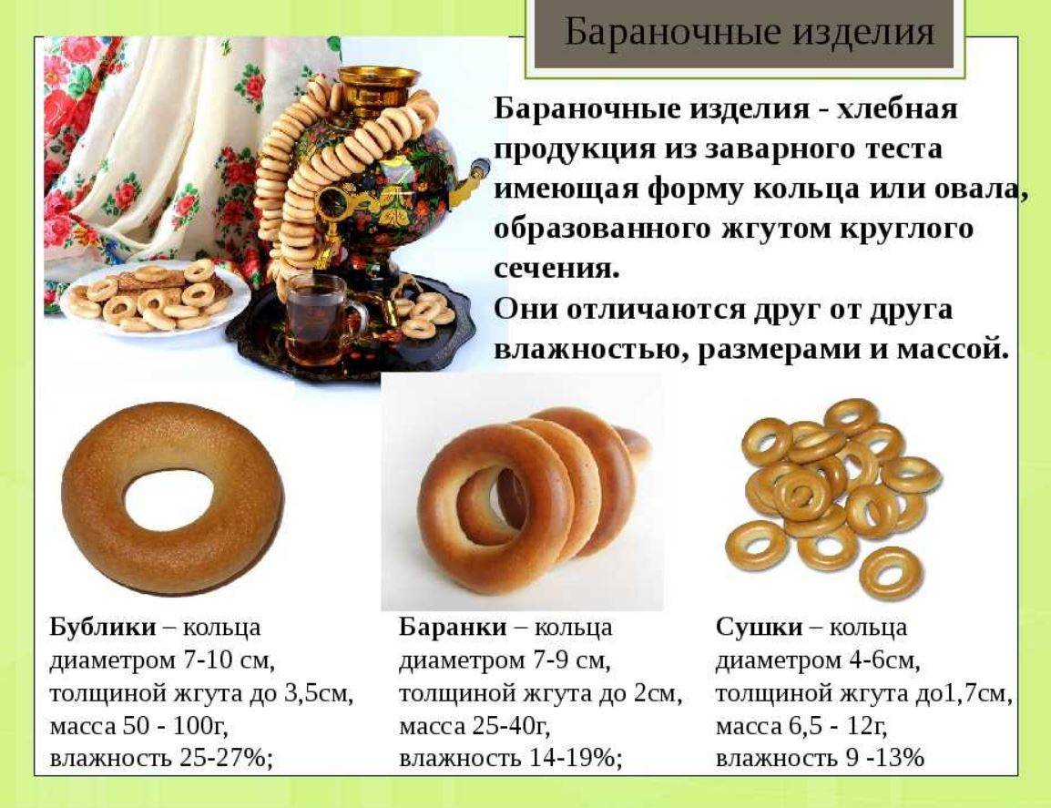 Сухари,баранки,сушки, бублики польза вред, калорийность сушек