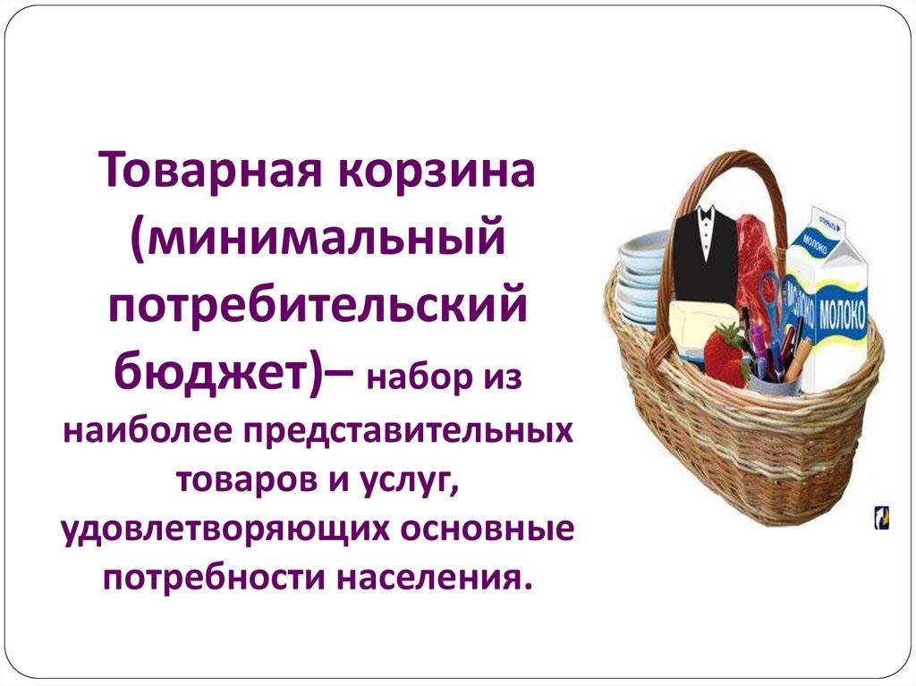 Чем потребительская корзина отличается от прожиточного минимума для учащихся 7 класса