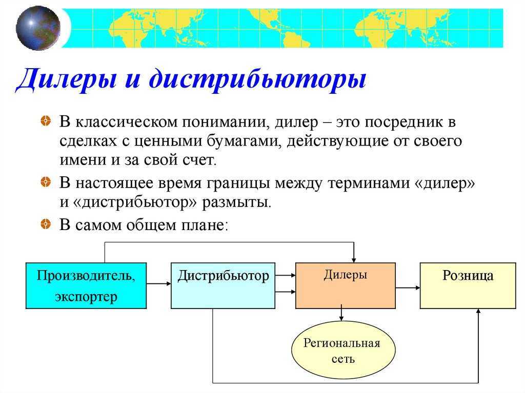Чем отличается дилер от дистрибьютора: описание и отличия | в чем разница