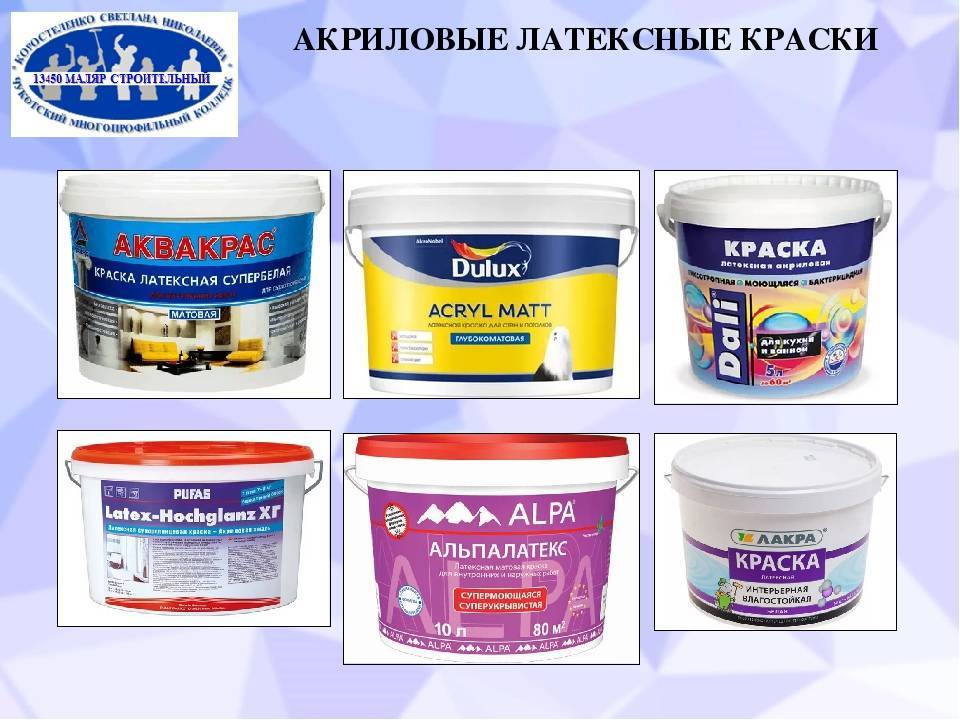 Шпатлевка латексная или акриловая: в чем разница, что лучше