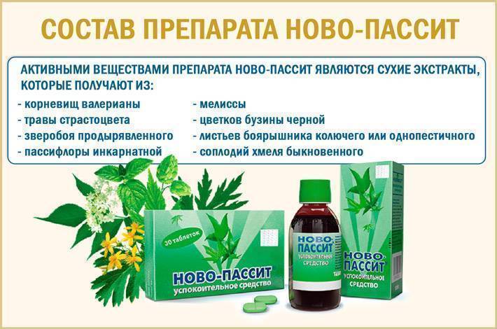 Ново-пассит (новопассит). прием при различных патологиях совместно с другими препаратами